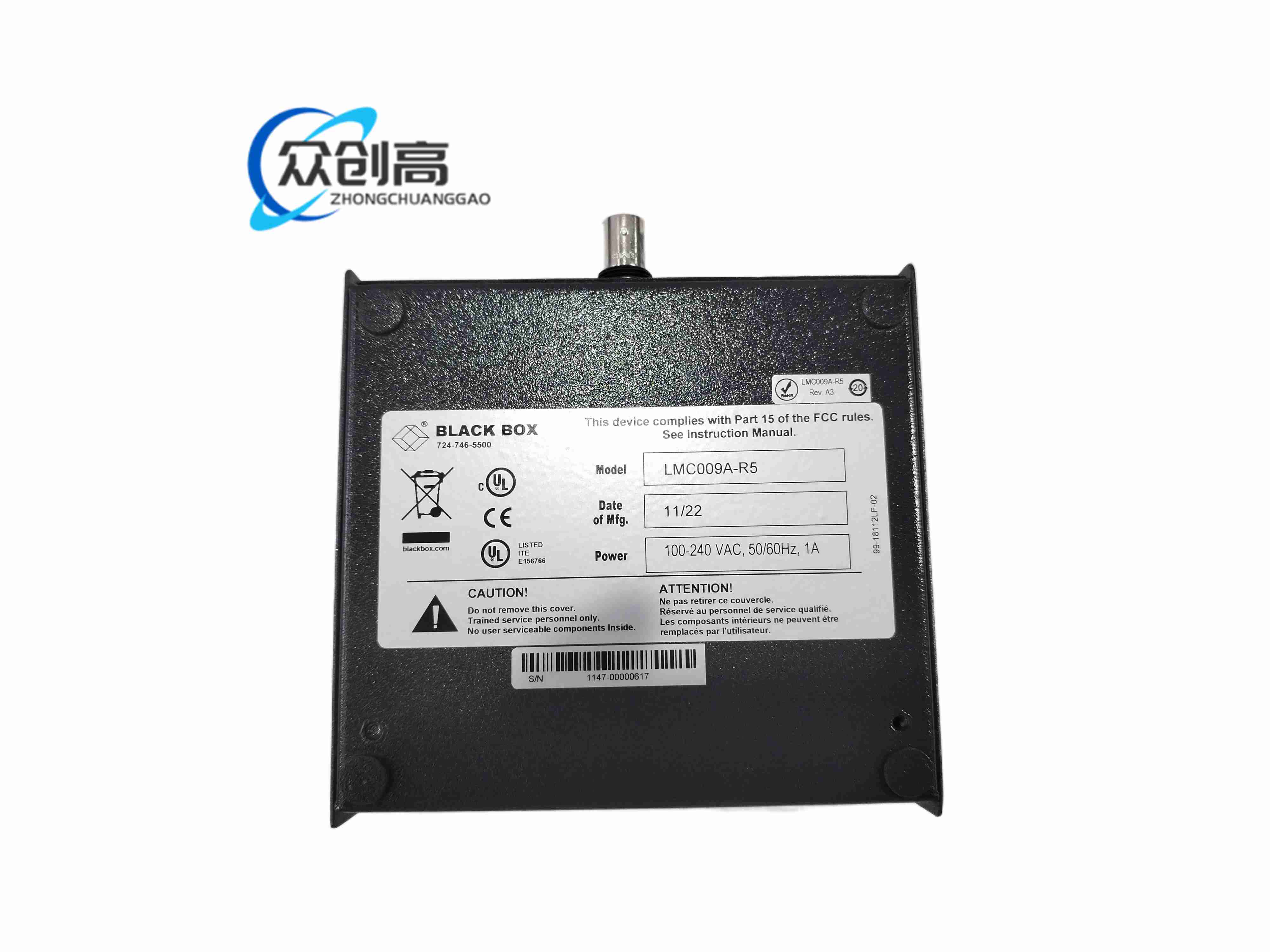 BLACK BOX LMC009A-R5